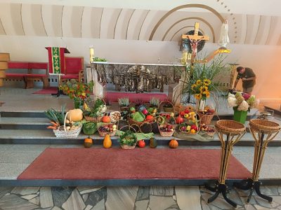 Przygotowania do dożynek